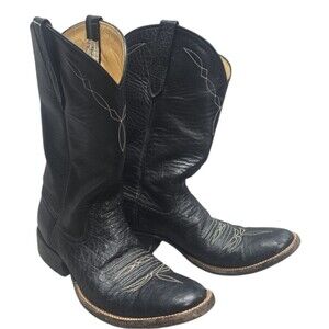 Mens Rios of Mercedes Smooth Ostrich cowboy boots 8AA